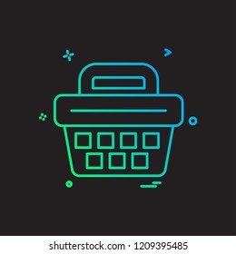 Shopping icon design vector