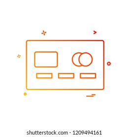 Shopping icon design vector