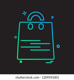 Shopping icon design vector
