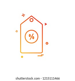 Shopping icon design vector 
