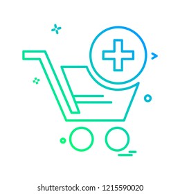 Shopping icon design vector