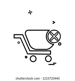 Shopping icon design vector