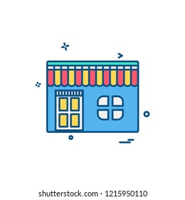 Shopping icon design vector 