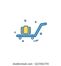 Shopping icon design vector 