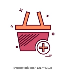 Shopping icon design vector