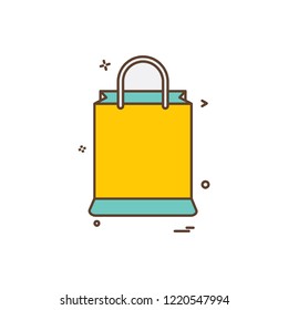 Shopping icon design vector