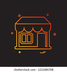 Shopping icon design vector