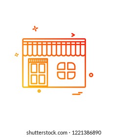 Shopping icon design vector 