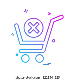 Shopping icon design vector