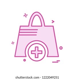 Shopping icon design vector