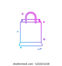 Shopping icon design vector