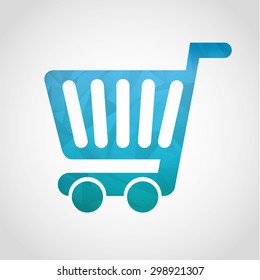 shopping icon design, vector illustration eps10 graphic 
