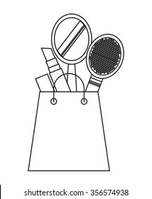 shopping icon design, vector illustration eps10 graphic 