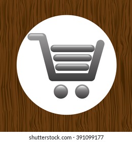 shopping icon design, vector illustration eps10 graphic 