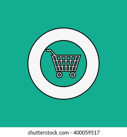 shopping icon design, vector illustration