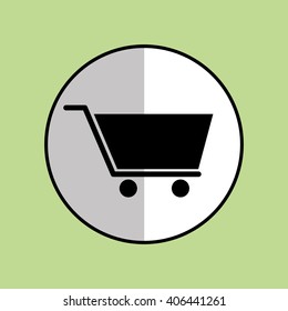 shopping  icon design , vector illustration