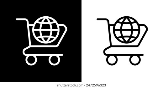 Shopping icon. Ecommerce icon. Discount icon. Online store. Online shopping