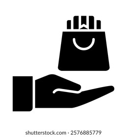 Shopping Icon Element For Design