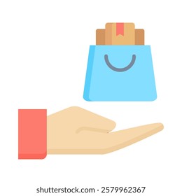 Shopping Icon Element For Design