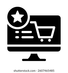 Shopping Icon Element for Design