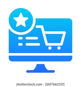 Shopping Icon Element for Design