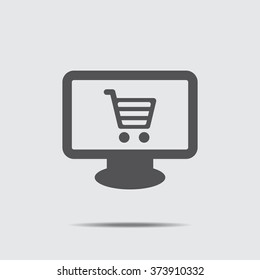 Shopping Icon flat design