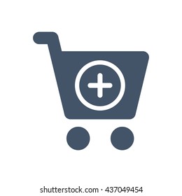 Shopping Icon, flat design style