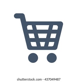 Shopping Icon, flat design style