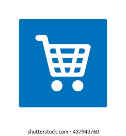 Shopping Icon, flat design style