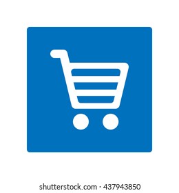 Shopping Icon, flat design style