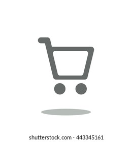 Shopping Icon, flat design style