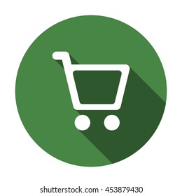 Shopping Icon, flat design style