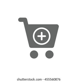 Shopping Icon, flat design style