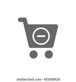 Shopping Icon, flat design style