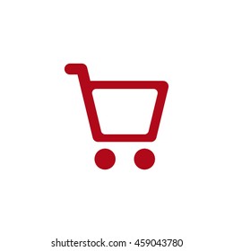 Shopping Icon, flat design style