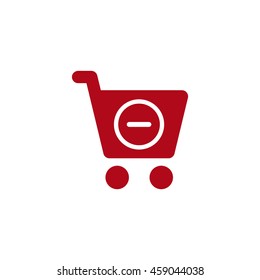 Shopping Icon, flat design style