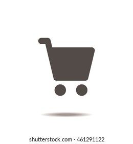 Shopping Icon, flat design style