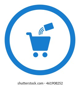 Shopping Icon, flat design style