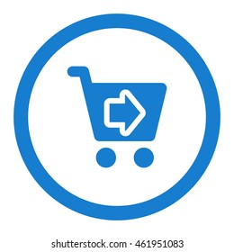 Shopping Icon, flat design style