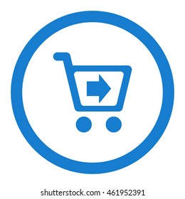 Shopping Icon, flat design style