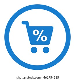 Shopping Icon, flat design style