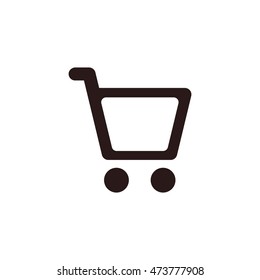 Shopping Icon, flat design style