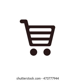 Shopping Icon, flat design style