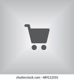 Shopping Icon, flat design style
