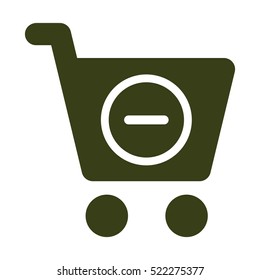 Shopping Icon, flat design style