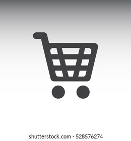 Shopping Icon, flat design style