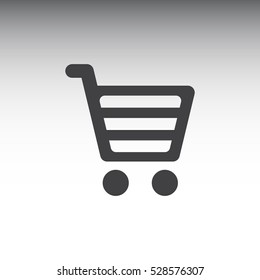 Shopping Icon, flat design style