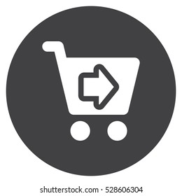 Shopping Icon, flat design style