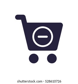Shopping Icon, flat design style