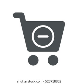 Shopping Icon, flat design style